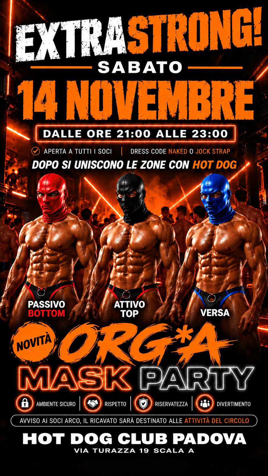 Volantino neon Extra Strong Mask Party (1)
